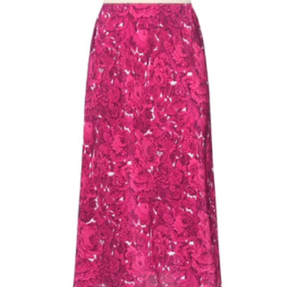 NEW Designer 100% Silk Skirt